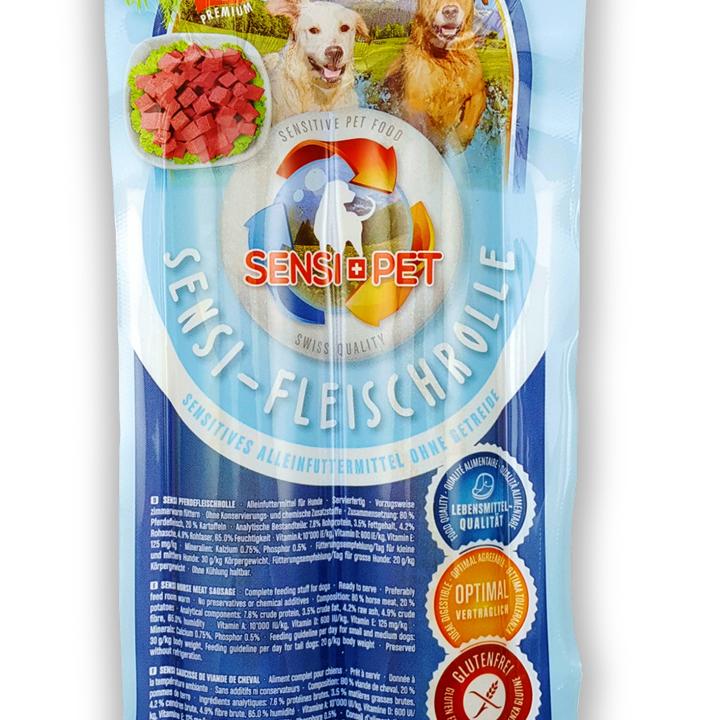 2270800_Sensi Pet Fleischrolle Pferd_2x400g