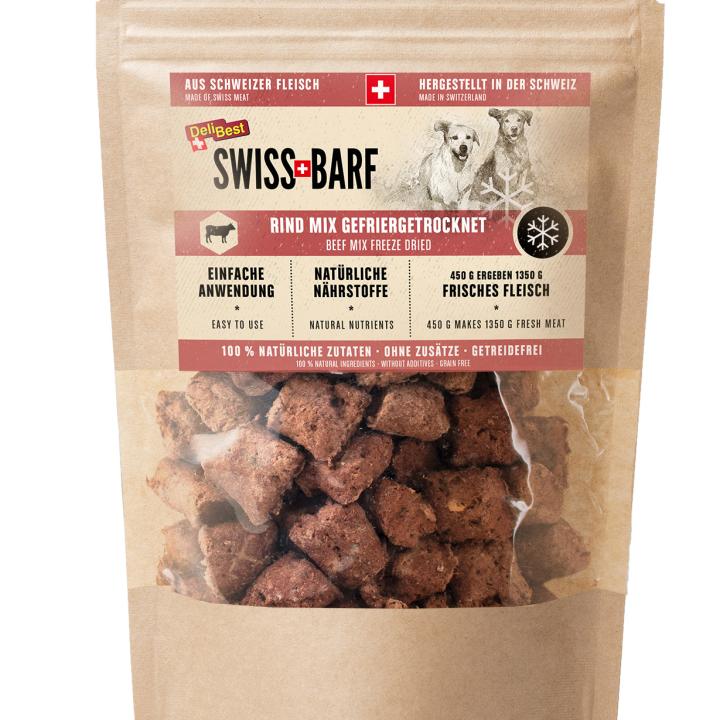 220411_SWISS BARF Gefriergetrocknet Rind Mix